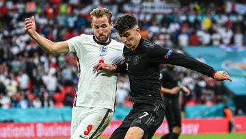 Kai Havertz und Harry Kane