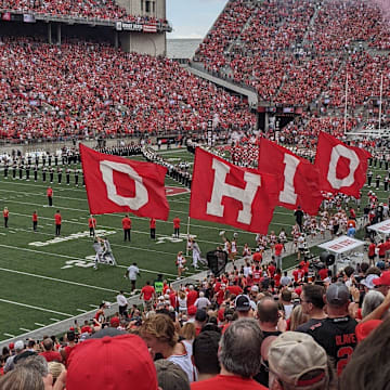 Abbey encountered a diverse cast of characters at her first Ohio State Buckeyes football game.