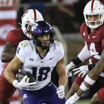  TCU wide receiver against Stanford on Week One