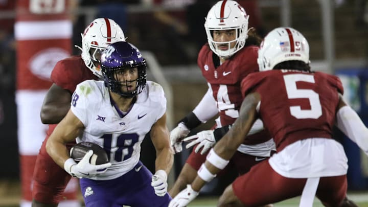  TCU wide receiver against Stanford on Week One