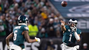 Jalen Hurts, DeVonta Smith, Philadelphia Eagles