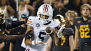 Auburn Tigers wide receiver Horatio Fields is third on the team in receptions, receiving yards and receiving touchdowns.