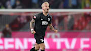 Niklas Dorsch bejubelt sein wunderschönes Tor im Spiel gegen den 1. FC Köln. 