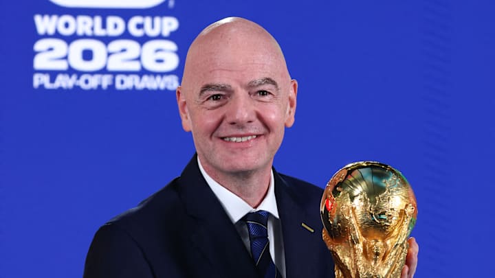 El presidente de la FIFA, Gianni Infantino, recibe críticas por el precio de los boletos en la Copa del Mundo 2026. El presidente de la FIFA, Gianni Infantino, recibe críticas por el precio de los boletos en la Copa del Mundo 2026.