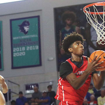 Jaxon Richardson of the Miami Columbus High School basketball team has narrowed his college choices to 10 finalists.