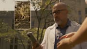 Indiana Senior Athletics Director For Strategic Communications Jeremy Gray plays a "zoologist" in the video teased by Indiana athletics on Monday.