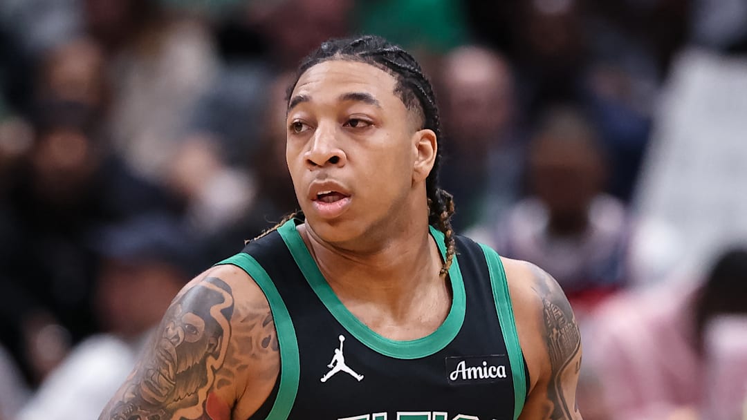 Boston Celtics guard JD Davison