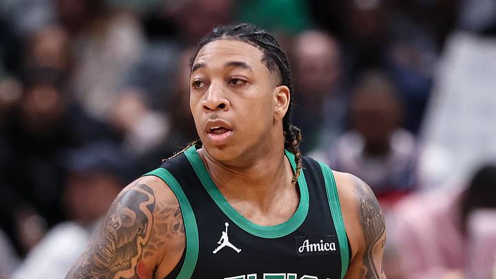 Boston Celtics guard JD Davison