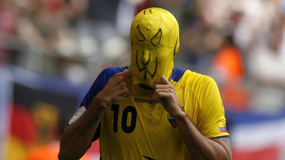 Ivan Kaviedes spiderman celebration