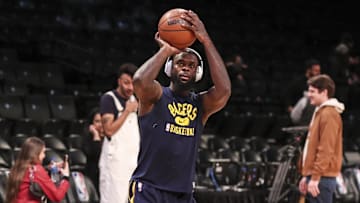 Apr 10, 2022; Brooklyn, New York, USA;  Indiana Pacers guard Lance Stephenson (6) takes warmups prior to the game against the Brooklyn Nets at Barclays Center. Mandatory Credit: Wendell Cruz-Imagn Images