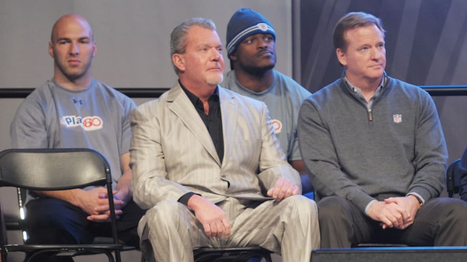 The NFL released a statement on the death of Indianapolis Colts owner Jim Irsay. | Kirby Lee-Imagn Images