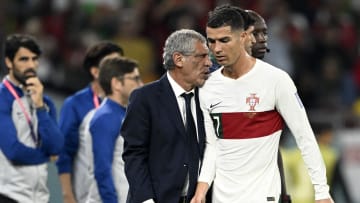 Cristiano Ronaldo no le puso buena cara a Fernando Santos cuando éste le sustituyó en el partido ante Corea, del Mundial de Qatar