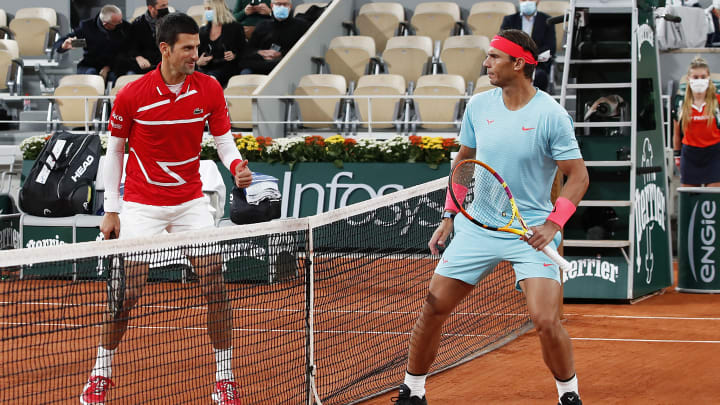 Novak Djokovic y Rafael Nadal son dos de los mejores tenistas de la historia