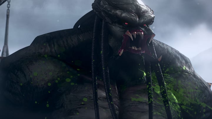 A scene still from 20th Century Studios' PREDATOR: KILLER OF KILLERS, exclusively on Hulu