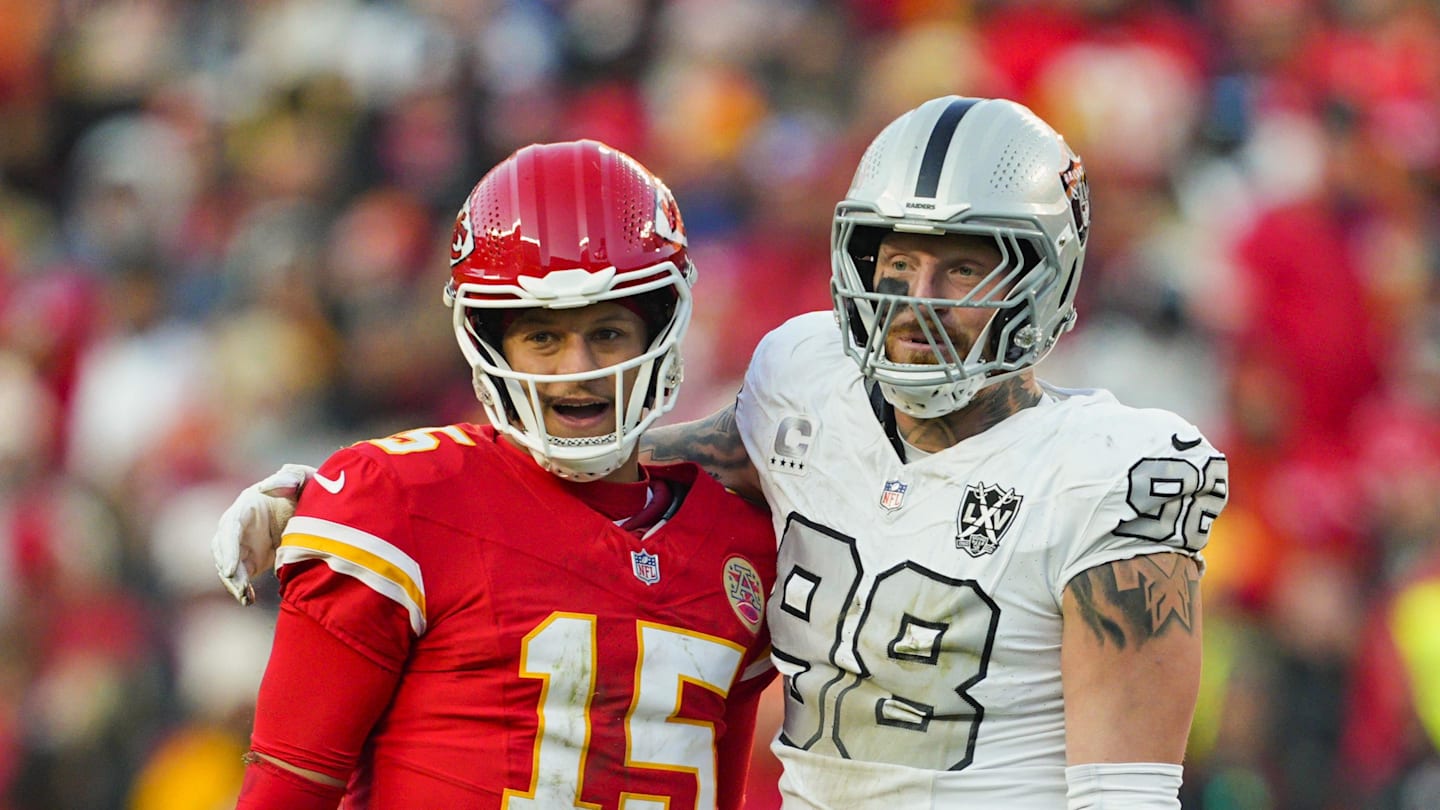 Raiders' Maxx Crosby Tells All on Rivalry With Mahomes, Chiefs