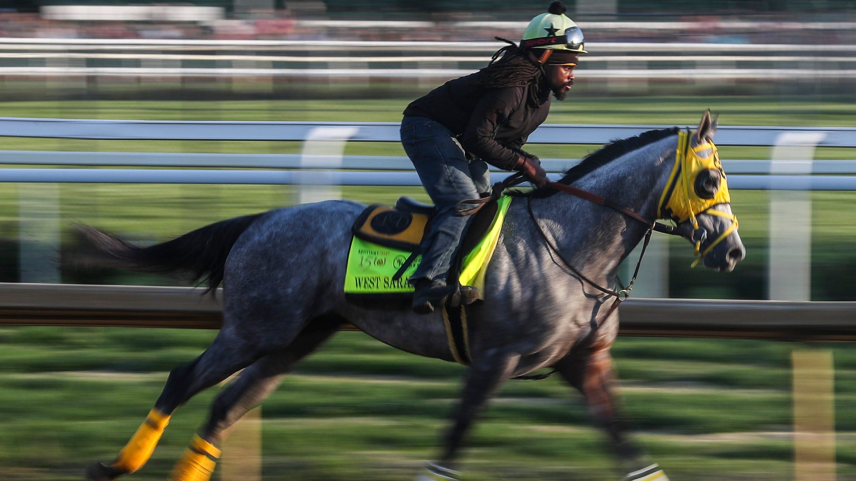 West Saratoga is a long shot in the Kentucky Derby, but won the the Iroquois Stakes at Churchill last September. 
