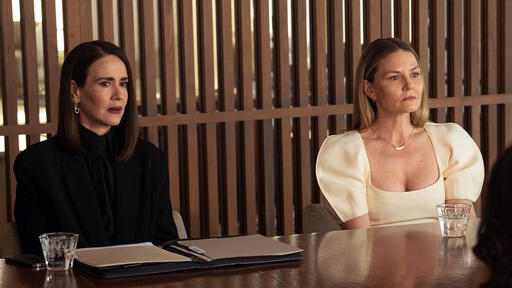 ALL’S FAIR - “This Is Me Trying” - Carr needs help. SARAH PAULSON, JENNIFER MORRISON