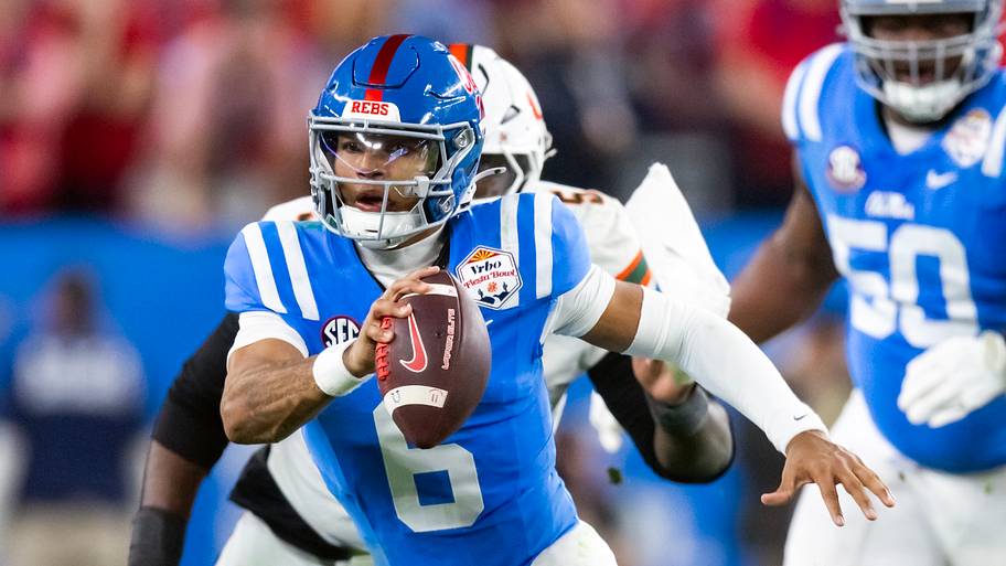 Ole Miss Rebels quarterback Trinidad Chambliss