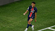 Senny Mayulu a inscrit le cinquième but des Parisiens en finale de Ligue des Champions.