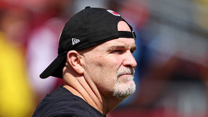 Washington Commanders head coach Dan Quinn (Peter Casey-Imagn Images)