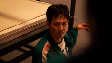 Lee Jung-jae as Sung Gi-hun in Squid Game
