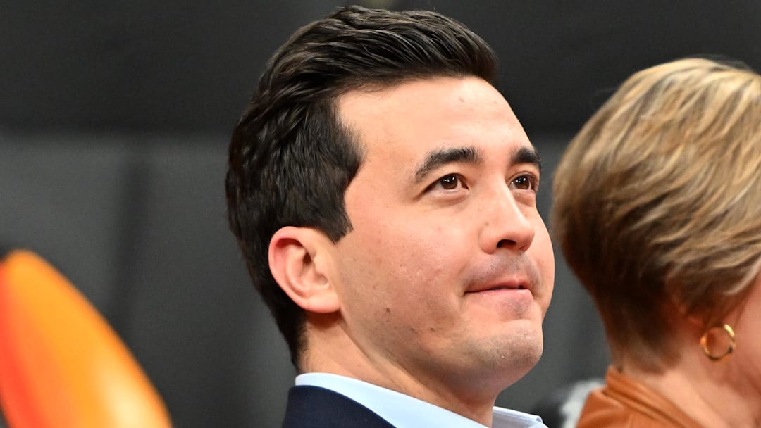 Jan 1, 2024; Toronto, Ontario, CAN; Toronto Raptors general manager Bobby Webster. Mandatory Credit: Dan Hamilton-Imagn Images Jan 1, 2024; Toronto, Ontario, CAN; Toronto Raptors general manager Bobby Webster. Mandatory Credit: Dan Hamilton-Imagn Images