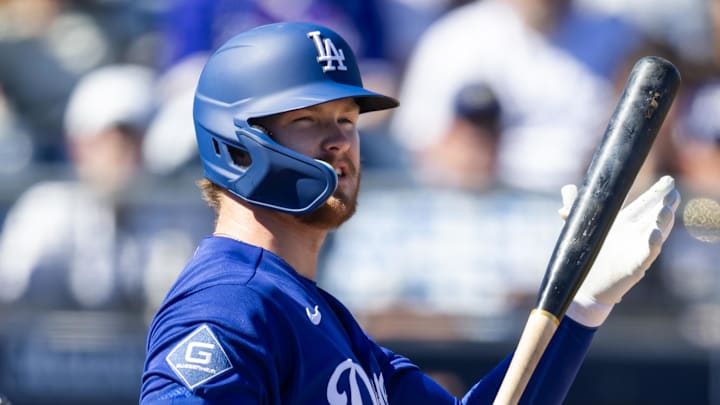 Los Angeles Dodgers outfielder James Tibbs III.