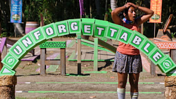 “Coconut Etiquette’” – One castaway struggles coming to grips with betraying their allies. Power in the game is up for grabs when one castaway is chosen for a journey and must decide if the risk is worth the reward. Then, paranoia runs rampant when a castaway knowingly tries to stir up chaos on SURVIVOR, Wednesday, May 7 (8:00 - 9:30 PM, ET/PT) on the CBS Television Network, and available to stream on Paramount+*. Jeff Probst serves as host and executive producer. Pictured: Kamilla Karthigesu.