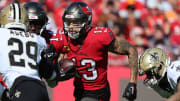 Tampa Bay Buccaneers wide receiver Mike Evans (13) against the New Orleans Saints