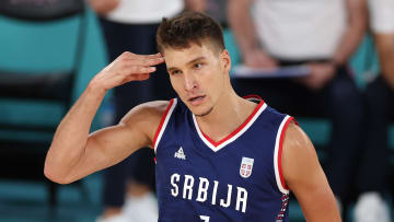 Bogdan Bogdanovic #7 of Serbia