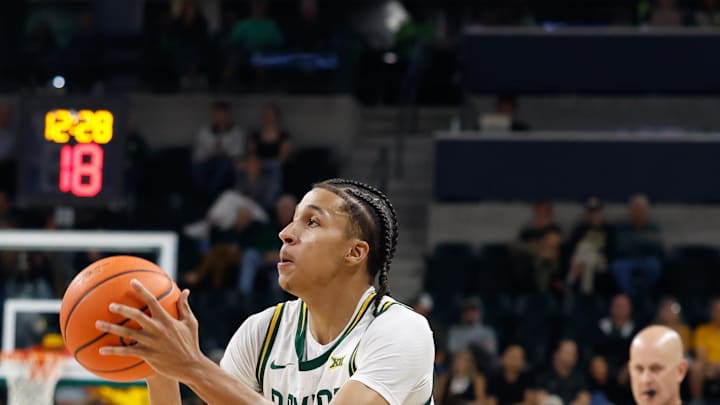 Baylor Bears guard Cameron Carr (43) 