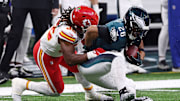Philadelphia Eagles running back Saquon Barkley