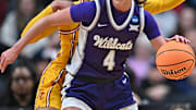 Kansas State Wildcats guard Serena Sundell 