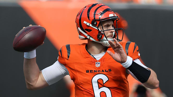 Bengals QB Jake Browning scored nearly 18 fantasy points in last week's win over the Jaguars. 