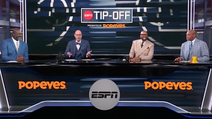 'Inside the NBA' was in midseason form during its ESPN debut.
