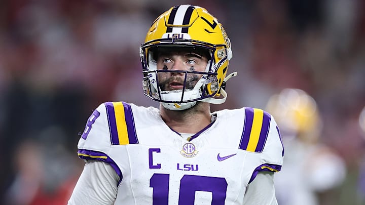 LSU quarterback Garrett Nussmeier