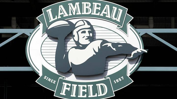 Lambeau Field logo Credit: Jeff Hanisch-USA TODAY Sports Lambeau Field logo Credit: Jeff Hanisch-USA TODAY Sports