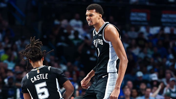Victor Wembanyama and Stephon Castle starred for the Spurs against the Mavs in their season opener Victor Wembanyama and Stephon Castle starred for the Spurs against the Mavs in their season opener
