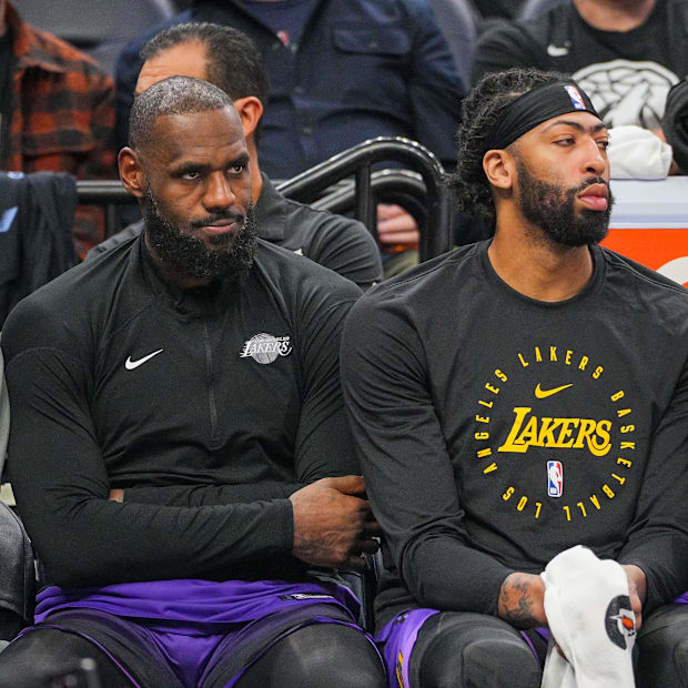 LeBron and Anthony Davis