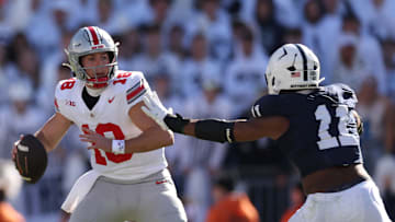 Will Howard and the Ohio State Buckeyes took down unbeaten Penn State.