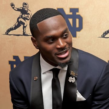 Jeremiyah Love was a finalist for the Heisman Trophy