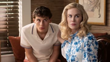 The Perfect Couple. (L to R) Sam Nivola as Will Winbury, Nicole Kidman as Greer Winbury in episode 102 of The Perfect Couple
