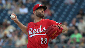 Cincinnati Reds starting pitcher Nick Martinez