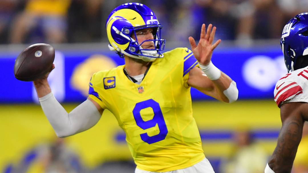 Matthew Stafford and the Rams play in prime time again this week. 