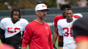 San Francisco 49ers head coach Kyle Shanahan