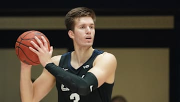 Former Gonzaga Bulldogs forward Filip Petrusev. 