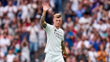 Toni Kroos beim Legenden-Spiel zwischen Real und dem BVB