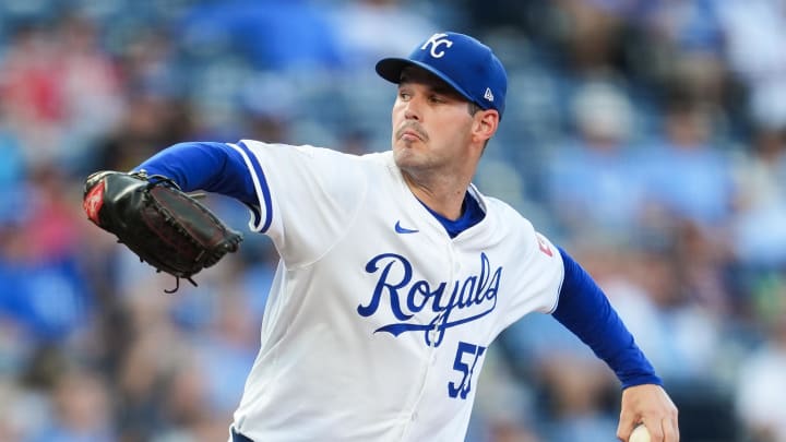 Kansas City Royals starting pitcher Cole Ragans.