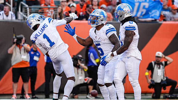 jameson williams, jahmyr gibbs, david montgomer