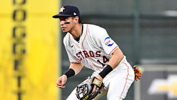 Houston Astros infielder Mauricio Dubon
